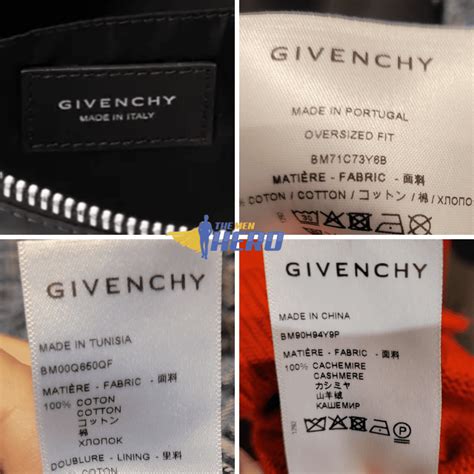 givenchy made in paris luciano|givenchy made in china.